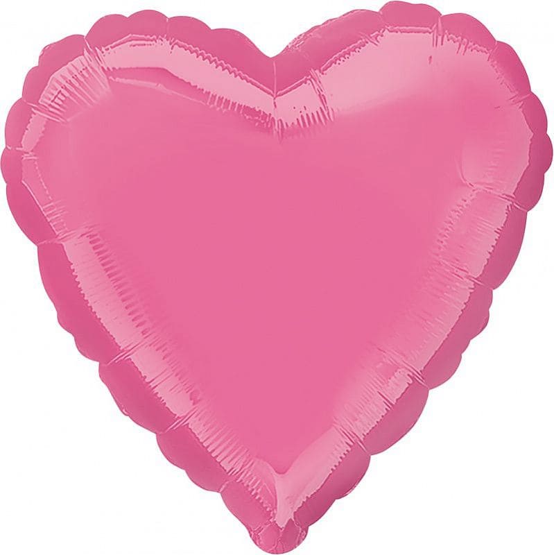 Шар фольга 18 Сердце Розовый ; Rose Decorator Heart S15   2245502