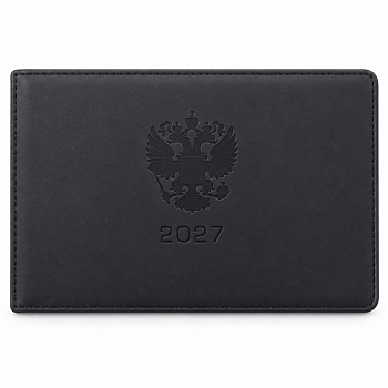 Планинг карманный датированный 2027 'deVENTE. Emblem' (155 ммx95 мм) 128 стр, белая бумага, 2239722