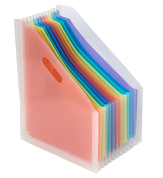 Вертикальный накопитель с 13-ю отделениями 'deVENTE. Stripe' A4 (32,5x25,8x3 см) 700 мкм, 3040407